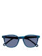 Parafina Ruta Men's Sunglasses with Blue Plastic Frame and Blue Lens