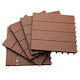 Outsunny Πλακάκι για Δάπεδο Κήπου 30x30εκ. 11τμχ
