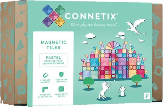 Connetix Magnetic Construction Toy Connetix Tiles for