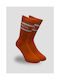 Vinyl Art Clothing Men's Socks Orange