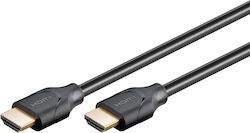 Goobay 61638 HDMI 2.1 HDMI male - HDMI male 1m Μαύρο