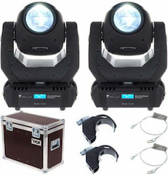 Stairville Φωτορυθμικό LED MH-x30 LED Beam Moving Bundle (RGBW)