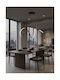 GloboStar Spirale Pendant Light Black 25x25x30cm