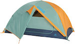 Kelty Wireless Σκηνή Camping Igloo Πράσινη 3 Εποχών για 2 Άτομα 220x224x109εκ.