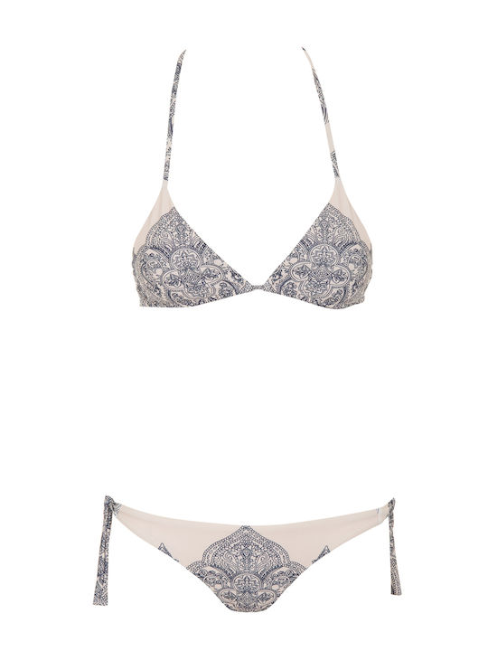 Tooco Omar Set Bikini Τριγωνάκι Λευκό