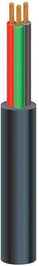 Geyer Power Cord Type NYL with Cable Properties 2x2.5mm² in Black Colour 1m