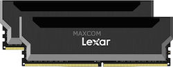 Lexar 16GB DDR4 RAM with 2 Modules (2x8GB) and 3600 Speed for Desktop