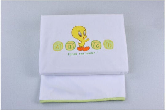 Omega Home Pătură Pătuț Baby Looney Tunes Fleece 100x160cm