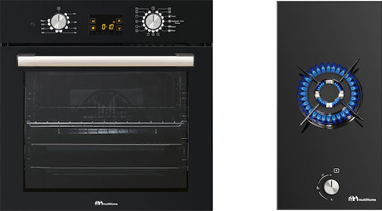 MultiHome MH-6060 + MH-6142 Over Counter Oven 65lt W59.5cm.