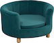 Pawhut Sofa Cat Green 65x64x37cm