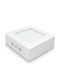 Fos me Square Outdoor LED Panel 12W with Warm White Light 3000K 17x17cm