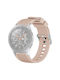 Vertical Stripe Curea Silicon Bej (Amazfit GTR 3 / GTR 3 Pro)