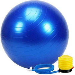 Ball Pilates 55cm in Blau Farbe