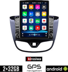Kirosiwa Sistem Audio Auto pentru Opel Karl 2014-2019 (Bluetooth/USB/AUX/WiFi/GPS) cu Ecran Tactil 9.7"