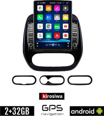 Kirosiwa Sistem Audio Auto pentru Renault Captur - Capturare 2013> (Bluetooth/USB/AUX/WiFi/GPS) cu Ecran Tactil 9.7"