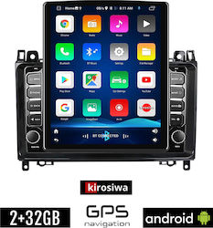 Kirosiwa Sistem Audio Auto pentru Mercedes-Benz Clasa B (W245) 2005-2012 (Bluetooth/USB/WiFi/GPS) cu Ecran Tactil 9.7"