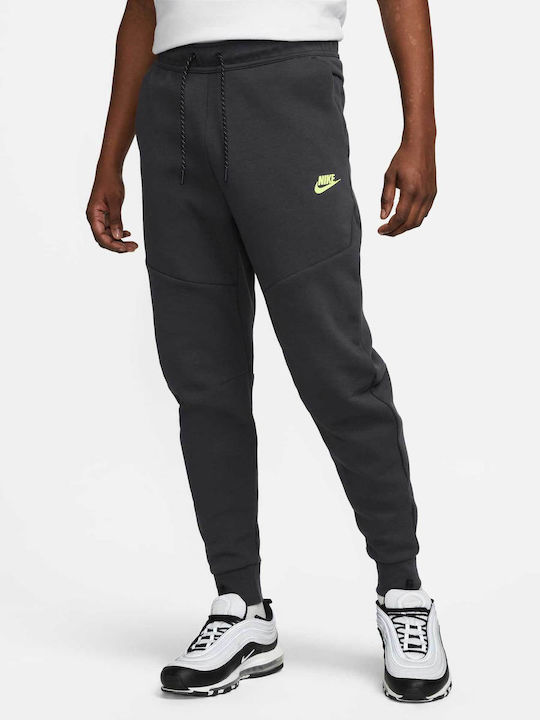 Nike Sportswear Tech Παντελόνι Φόρμας με Λάστιχο Γκρι