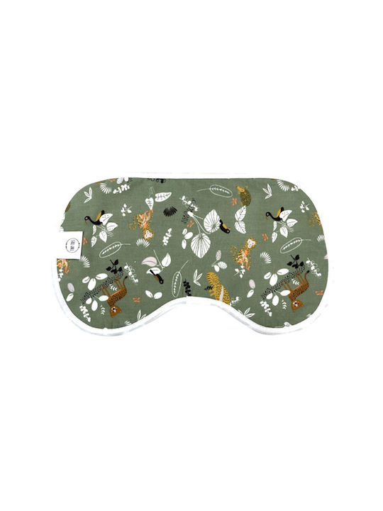 Tiny Toes Jungle Shoulder Burp Cloth Green 17x33cm.