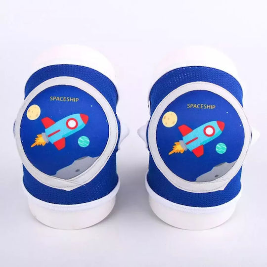 Fiko Crawling Knee Pad made of Fabric in Blue Color 1pcs