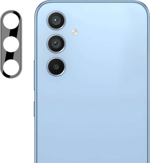 Techsuit Full Camera Protection Tempered Glass Black for the Galaxy A34