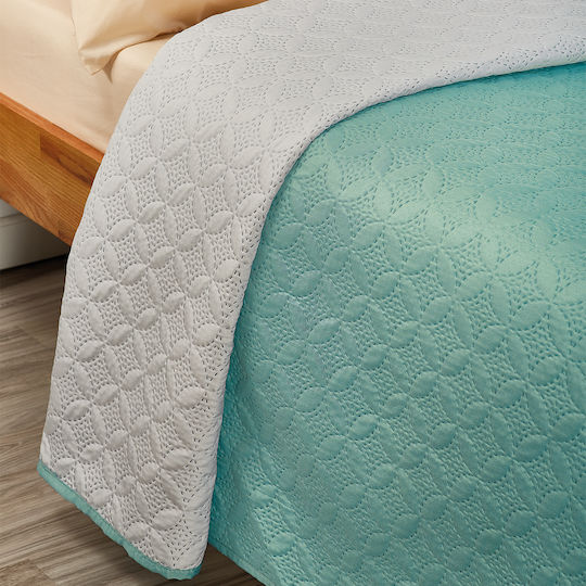 Whitegg L068 Coverlet Single Microfiber 6 Mint 160x240cm