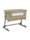 vidaXL Cradle with Mattress Beige