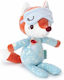 Lilliputiens Sleep Toy Fox that Glows Alice made of Fabric for 6++ Months