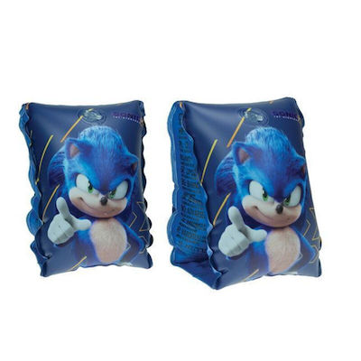 Gim Schwimmflügel Sonic für 3-6 Jahre 25x15cm Blau