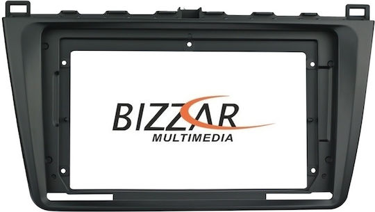 Bizzar DIN Fascia Panels 2 Din Compatible with Screen 9" for Mazda 6 2008 – 2012