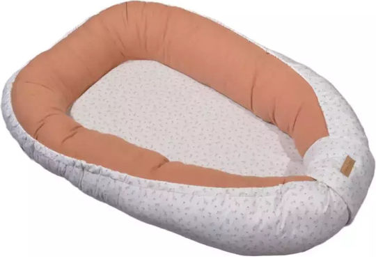 Baby Oliver Βρεφικό Μαξιλάρι Φωλιά Πορτοκαλί 75x110εκ.