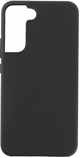 Prio Protective Cover Back Cover Σιλικόνης Μαύρο (Galaxy S22 5G)