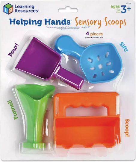 Learning Resources Helping Hands Sensory Scoops Εκπαιδευτικό Παιχνίδι Γνώσεων για 3+ Ετών