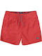 Double Herren Badebekleidung Shorts Rot