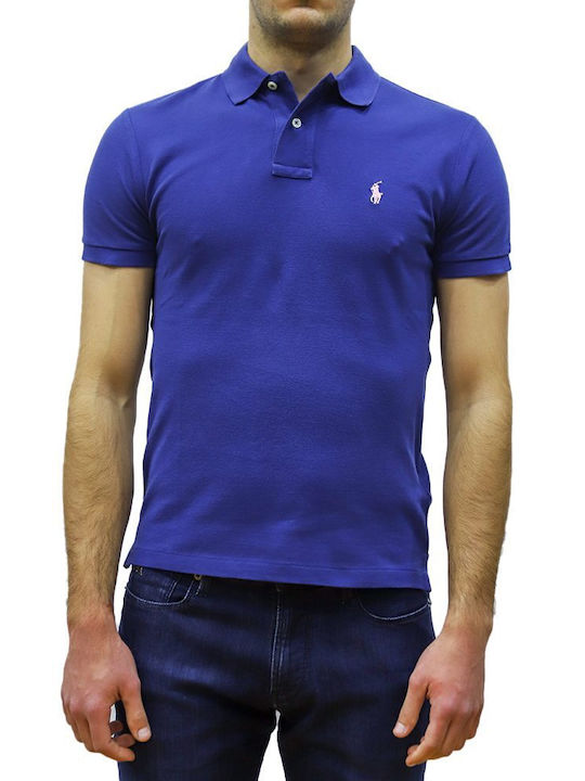 Ralph Lauren Ανδρικό T-shirt Κοντομάνικο Polo Navy Μπλε