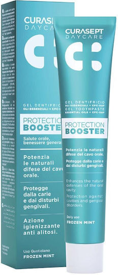 Curasept Daycare Protection Booster Pastă de dinți pentru Gingivită și Placă Mentă înghețată 75ml