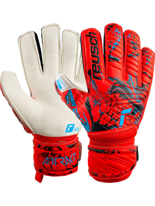 Reusch Attrakt Grip Mănuși portar Adulți Roșii