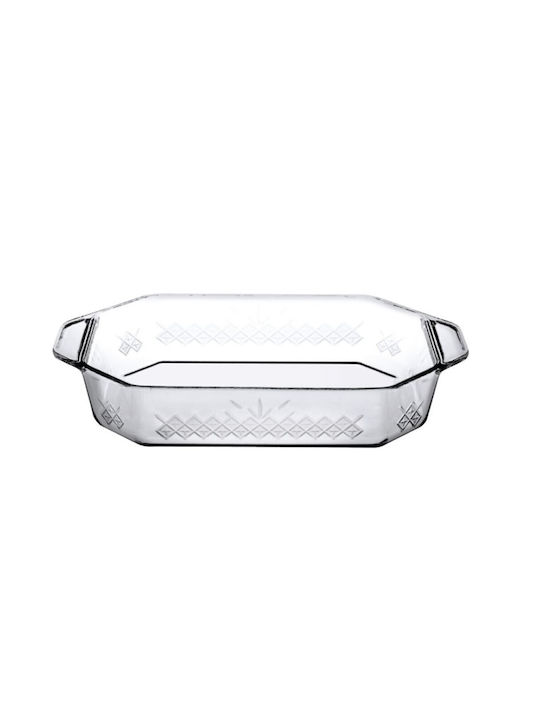 Espiel Glass Rectangular Heat-Resistant Cookware 2750ml