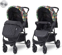 Lorelli Olivia Basic Baby Stroller Suitable from 6+ Months Tropical Flowers 6.6kg