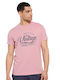 Garage Fifty5 Men's Short Sleeve T-shirt Pink