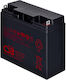 CSB GP12170B1 Μπαταρία UPS με Χωρητικότητα 17Ah και Τάση 12V 1τμχ