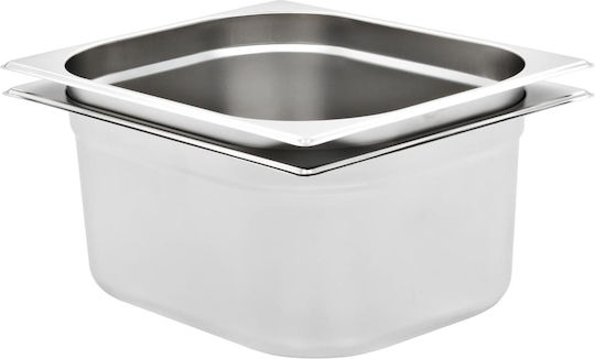 vidaXL Σκεύος Gastronorm Ανοξείδωτο GN1/1 με Βάθος 150mm