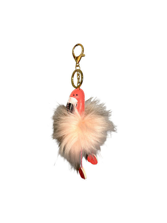 Breloc - Flamingo Tassel