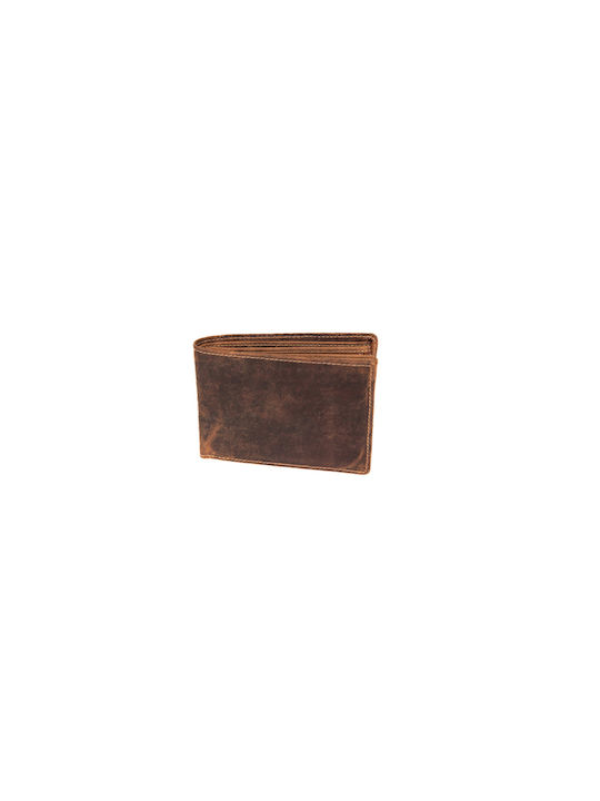 Fetiche Leather 10-930 Men's Leather Wallet Brown