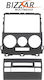 Bizzar Einbausatz 2 Din Kompatibel mit Bildschirm 9" für Toyota Land Cruiser 2002-2009