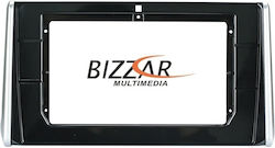 Bizzar Einbausatz 2 Din Kompatibel mit Bildschirm 10" für Toyota RAV 4 2019-2023