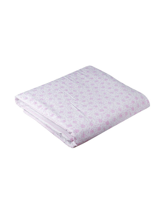 Laura Ashley Alphabet Rose Baby Quilt Baumwolle Rosa 100x140cm