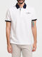 Paul & Shark Men's Short Sleeve Blouse Polo White