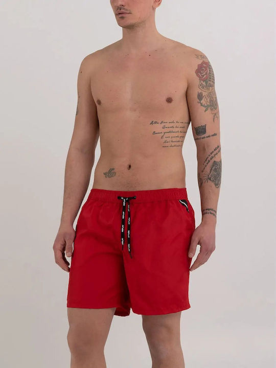 Replay Herren Badebekleidung Shorts Rot