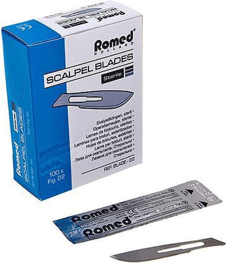 Romed Νυστέρι Ιατρικό No15 BLADE-15 100τμχ