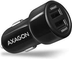 Axagon Auto-Ladegerät mit Anschlüssen 2xUSB-A Axagon Auto-Ladegerät mit Anschlüssen 2xUSB-A